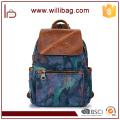 Hot Sale Girls Genuine Leather Backpack Cowhide School Chest Bag